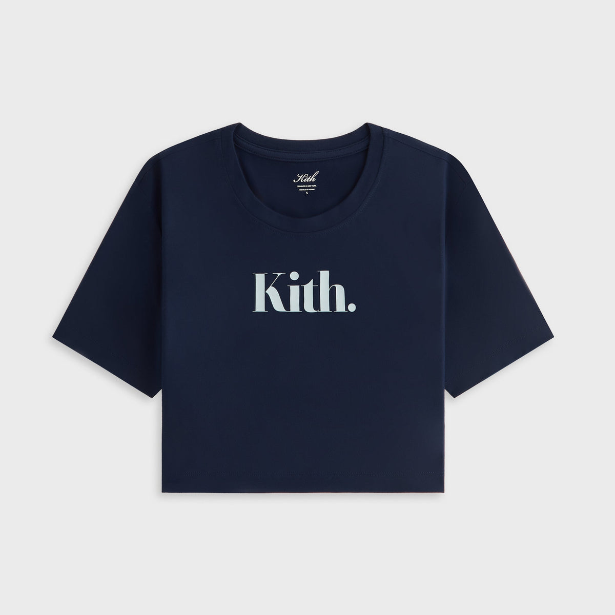 Kith Women Misha Super Crop Tee - Nocturnal | Kith Nocturnal