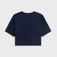 Kith Women Misha Super Crop Tee - Nocturnal | Kith Nocturnal