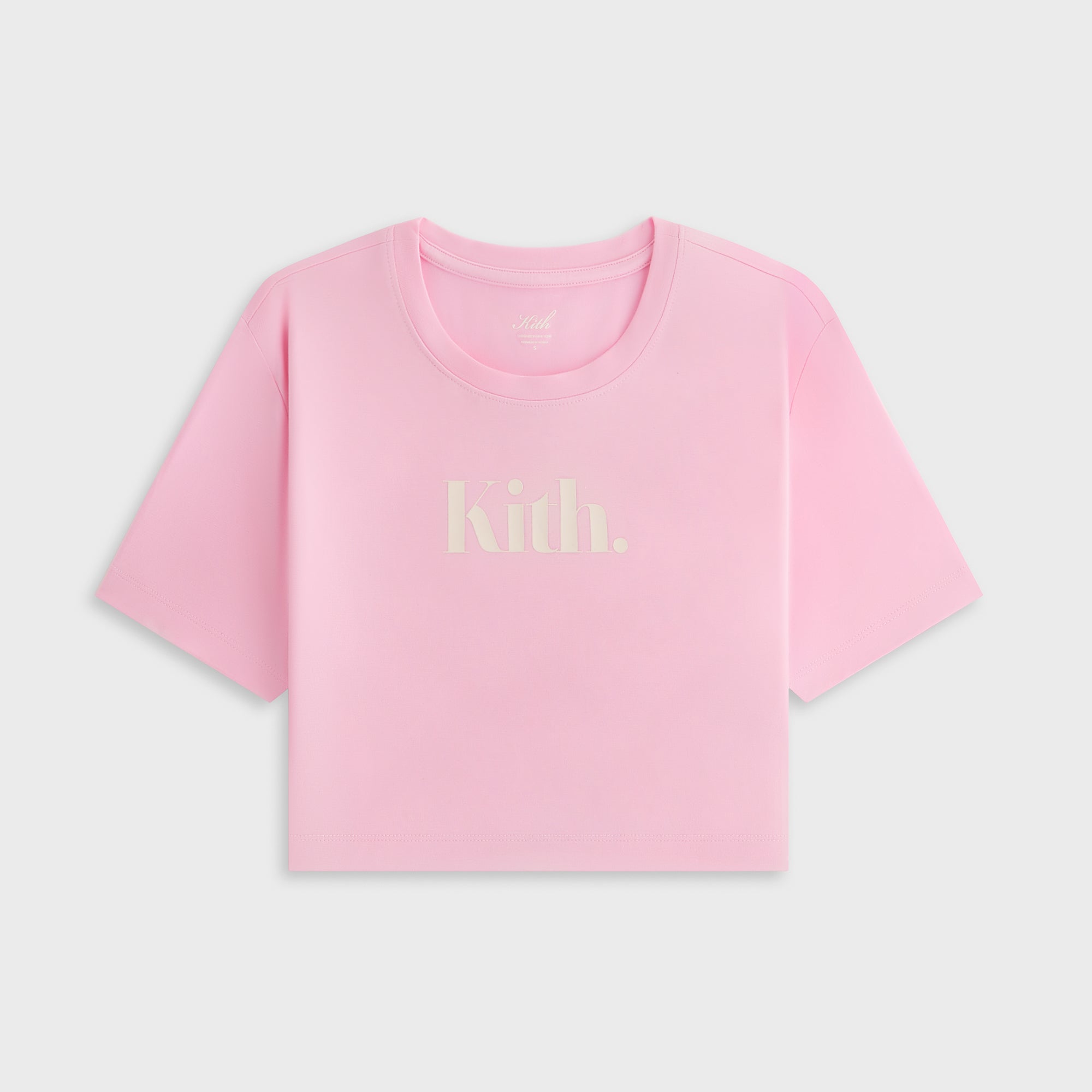 Kith Women Misha Super Crop Tee - Bubble | Kith Bubble