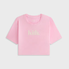 Kith Women Misha Super Crop Tee - Bubble | Kith Bubble
