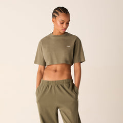 Kith Women Fei Cropped Tee - Canopy | Kith Canopy