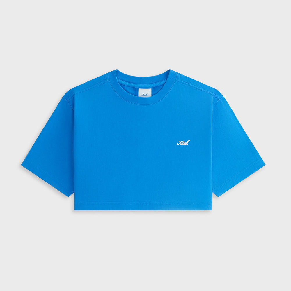 Kith Women Fei Cropped Tee - Royal | Kith Royal