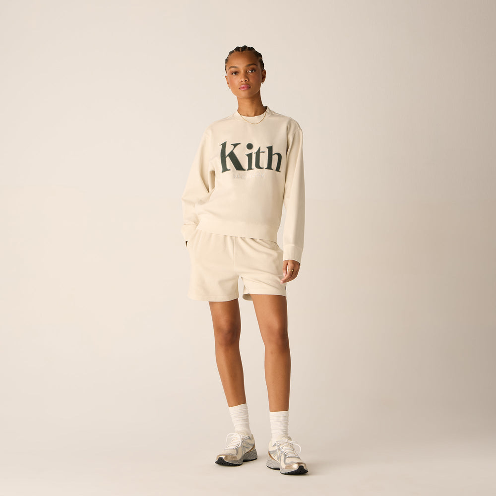 Kith Women Rayne II Sweatshorts - Veil | Kith Veil