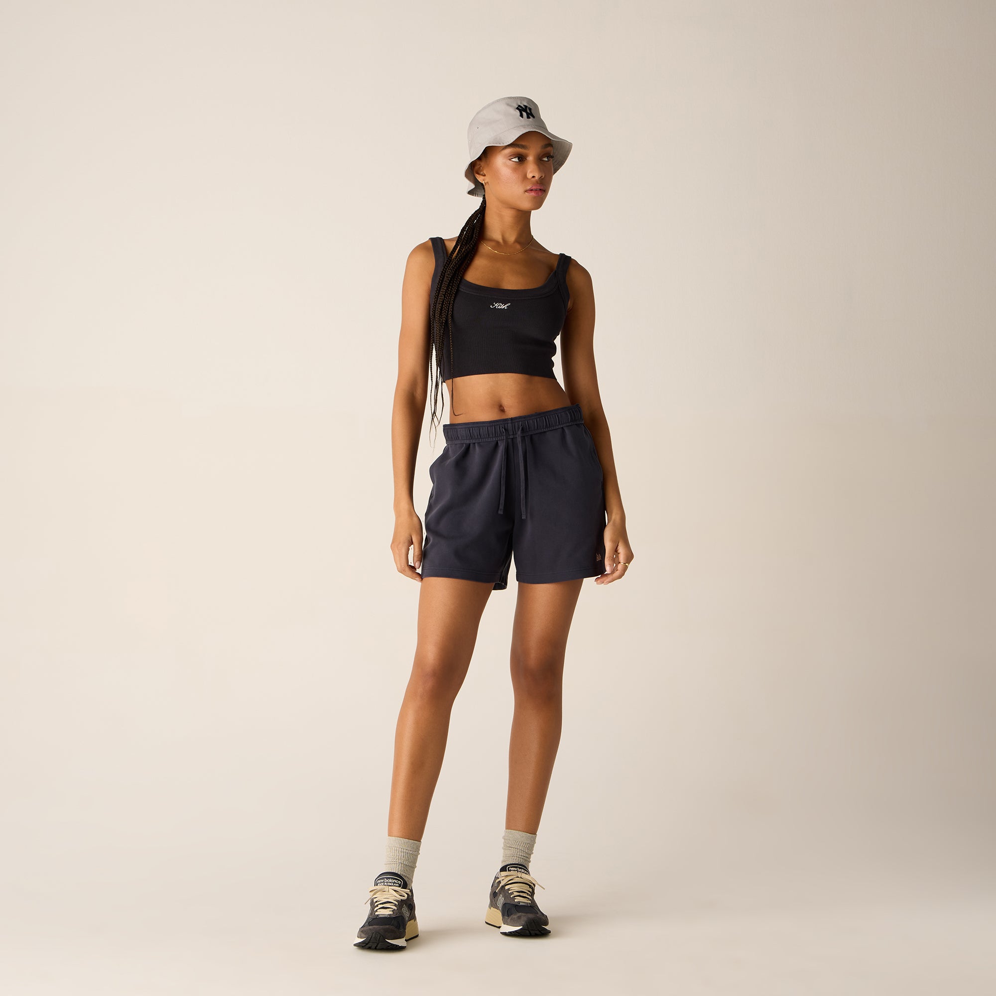 Kith Women Rayne II Sweatshorts - Nocturnal | Kith Nocturnal