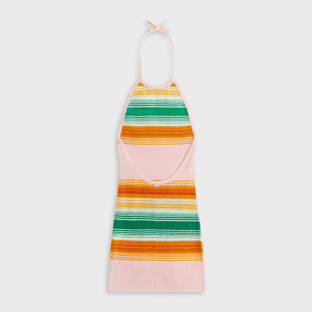Kith Women Ami Halter Multi Sweater Dress - Midsummer | Kith Midsummer