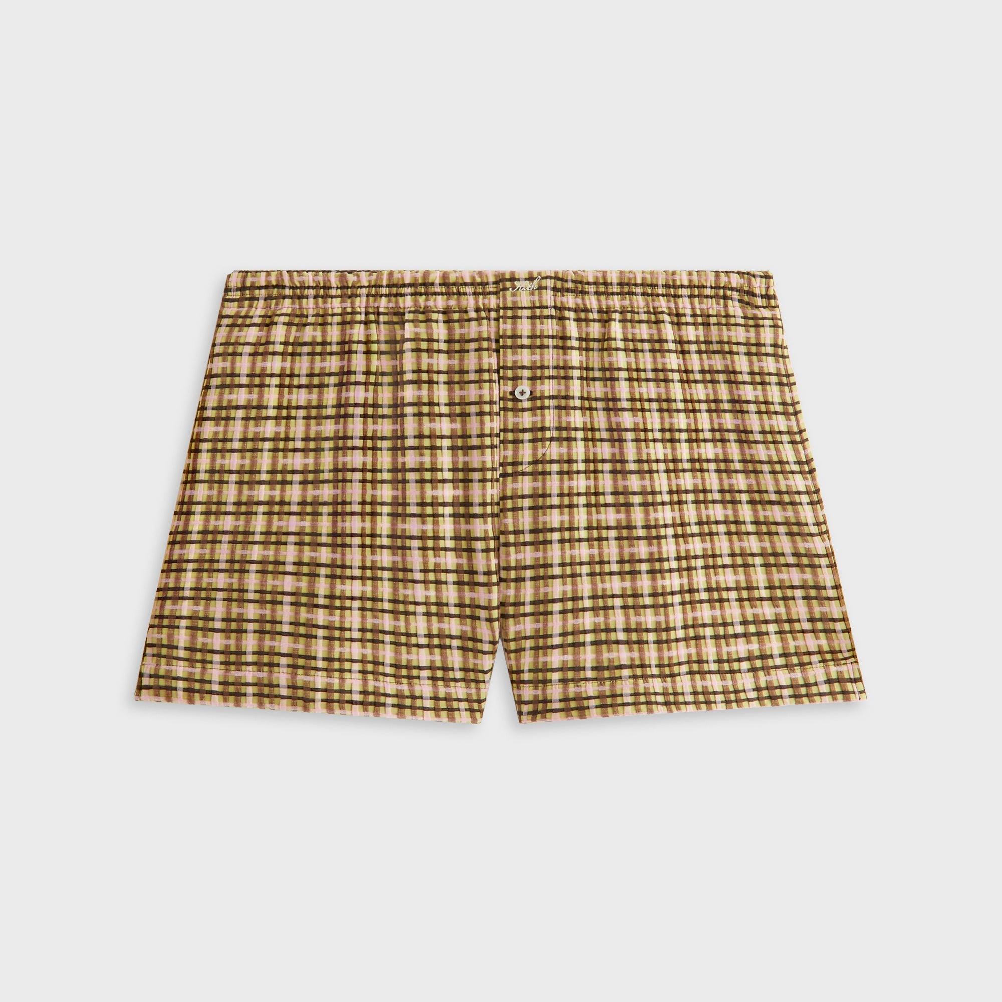 Kith Women Ida II Bubble Check Boxer Short - Protea | Kith Protea
