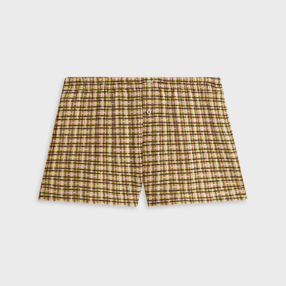 Kith Women Ida II Bubble Check Boxer Short - Protea | Kith Protea