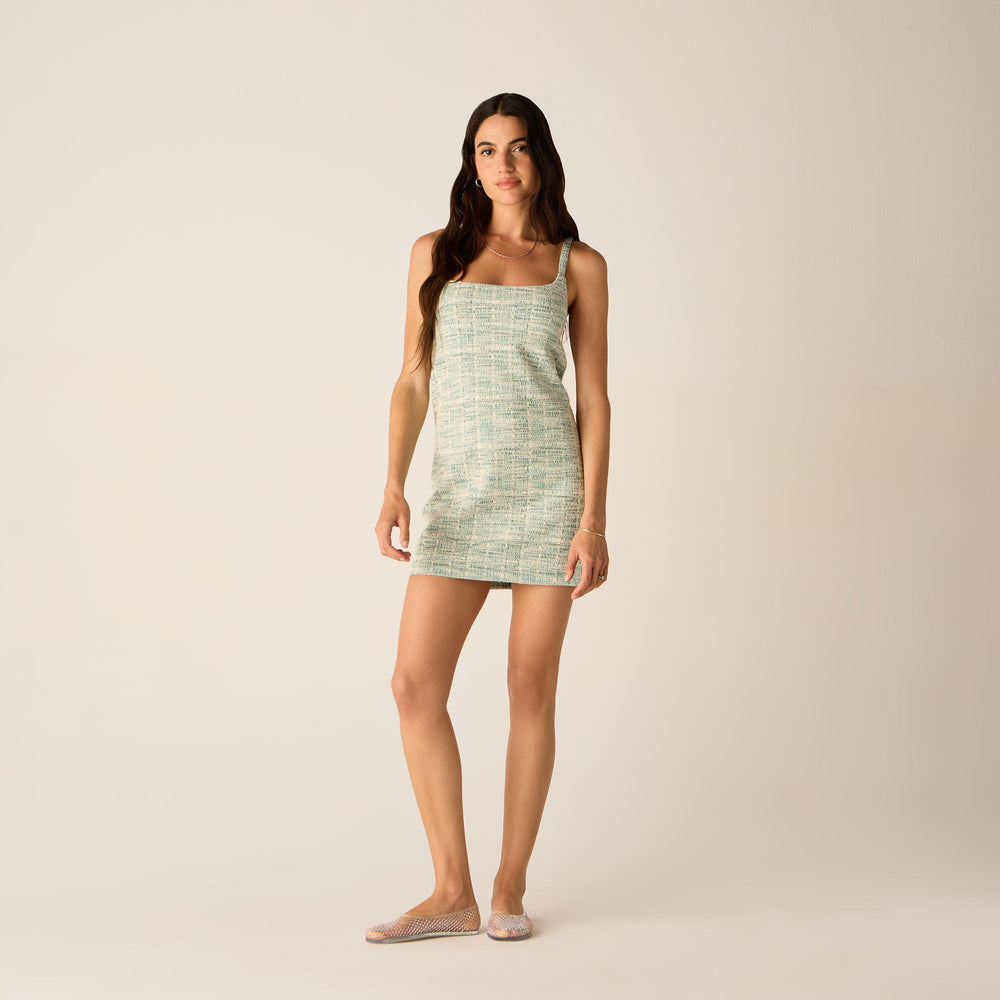 Kith Women Capri Tweed Mini Dress - Mykonos | Kith Mykonos