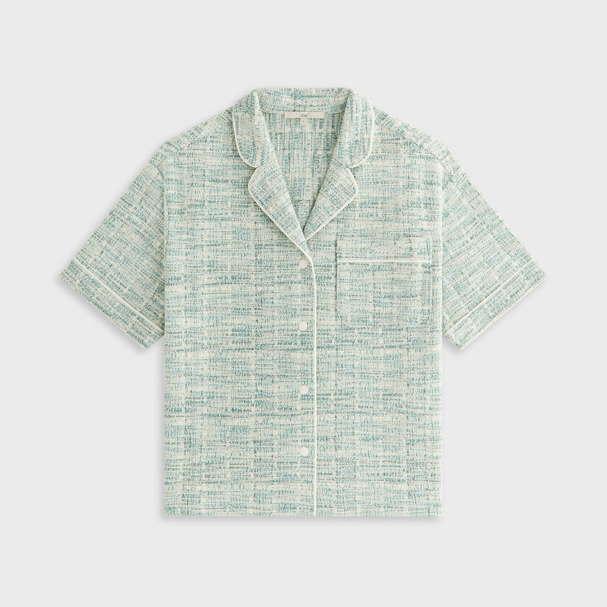 Kith Women Tweed Camp Shirt - Mykonos | Kith Mykonos