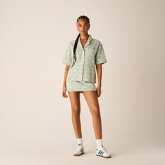 Kith Women Tweed Camp Shirt - Mykonos | Kith Mykonos