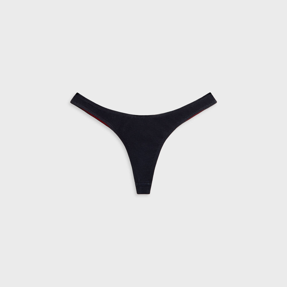 Kith Women Teegan High Cut Thong Bottoms - Nocturnal | Kith Nocturnal