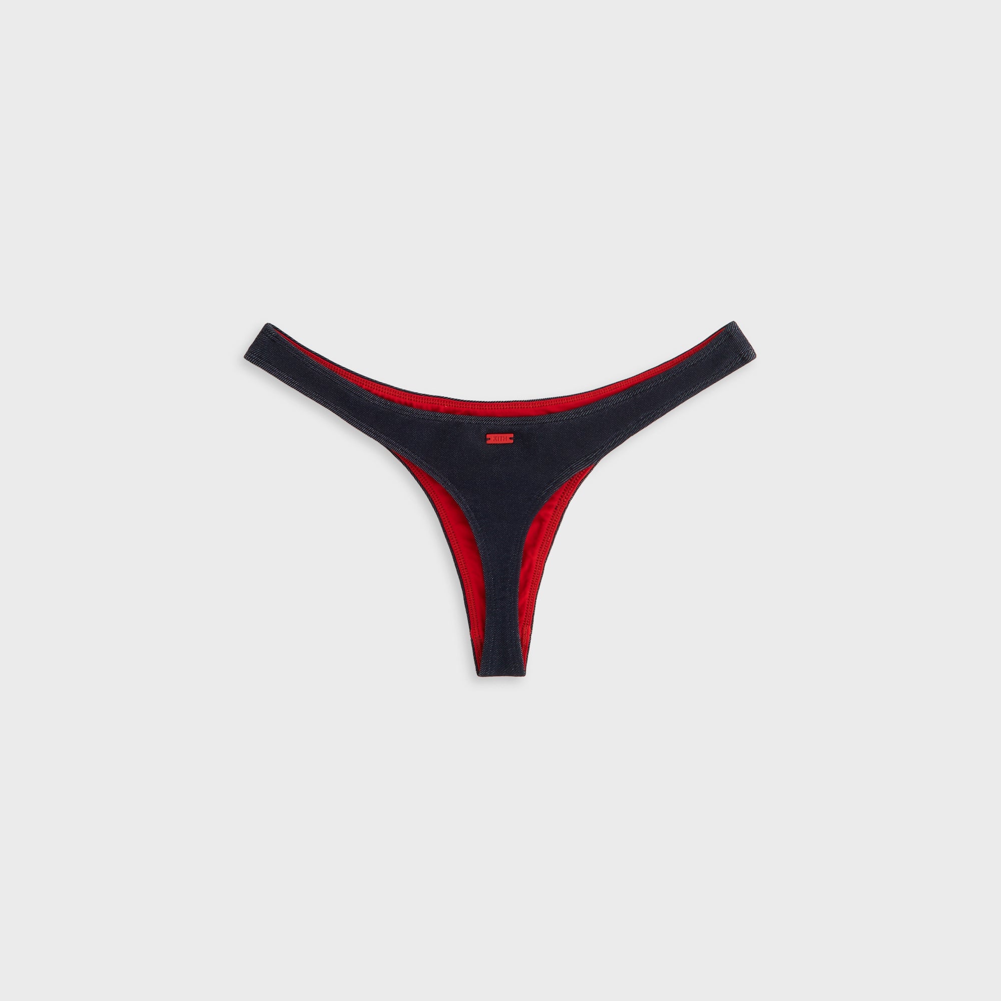 Kith Women Teegan High Cut Thong Bottoms - Nocturnal | Kith Nocturnal