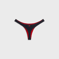 Kith Women Teegan High Cut Thong Bottoms - Nocturnal | Kith Nocturnal