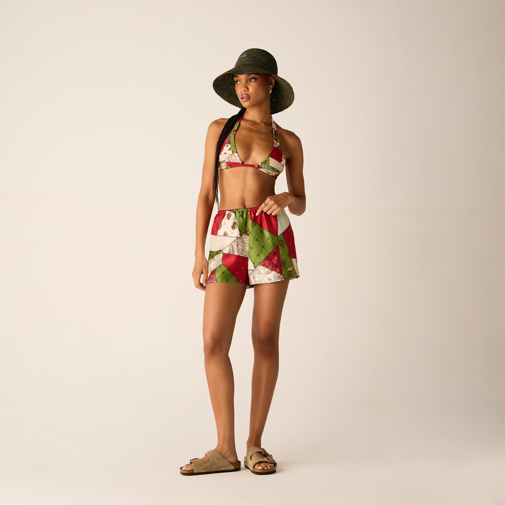 Kith Women Thea Patchwork Print Short - Kyoho | Kith Kyoho