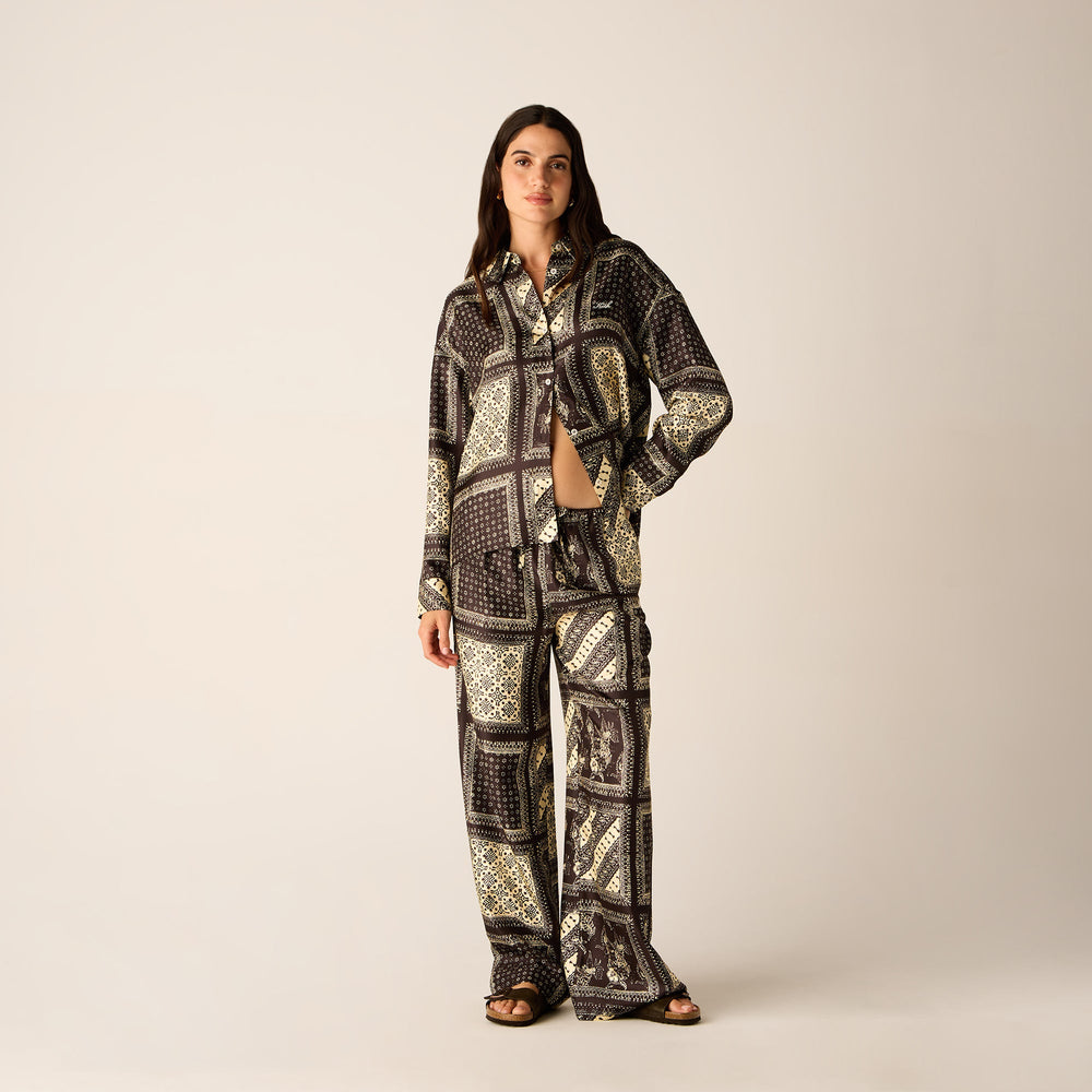 Kith Women Michi Batik Block Print Pant - Incognito | Kith Incognito