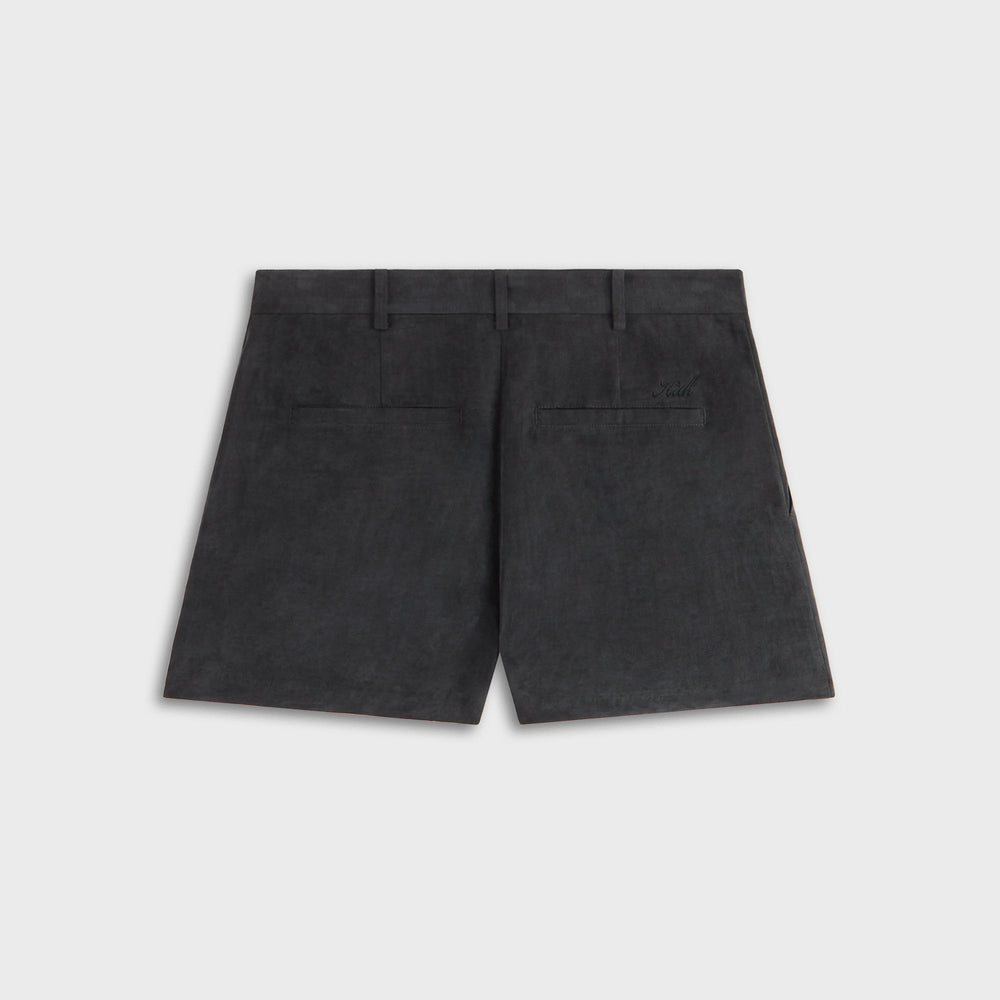 Kith Women Astrid Pleated Trouser Short - Black | Kith Black