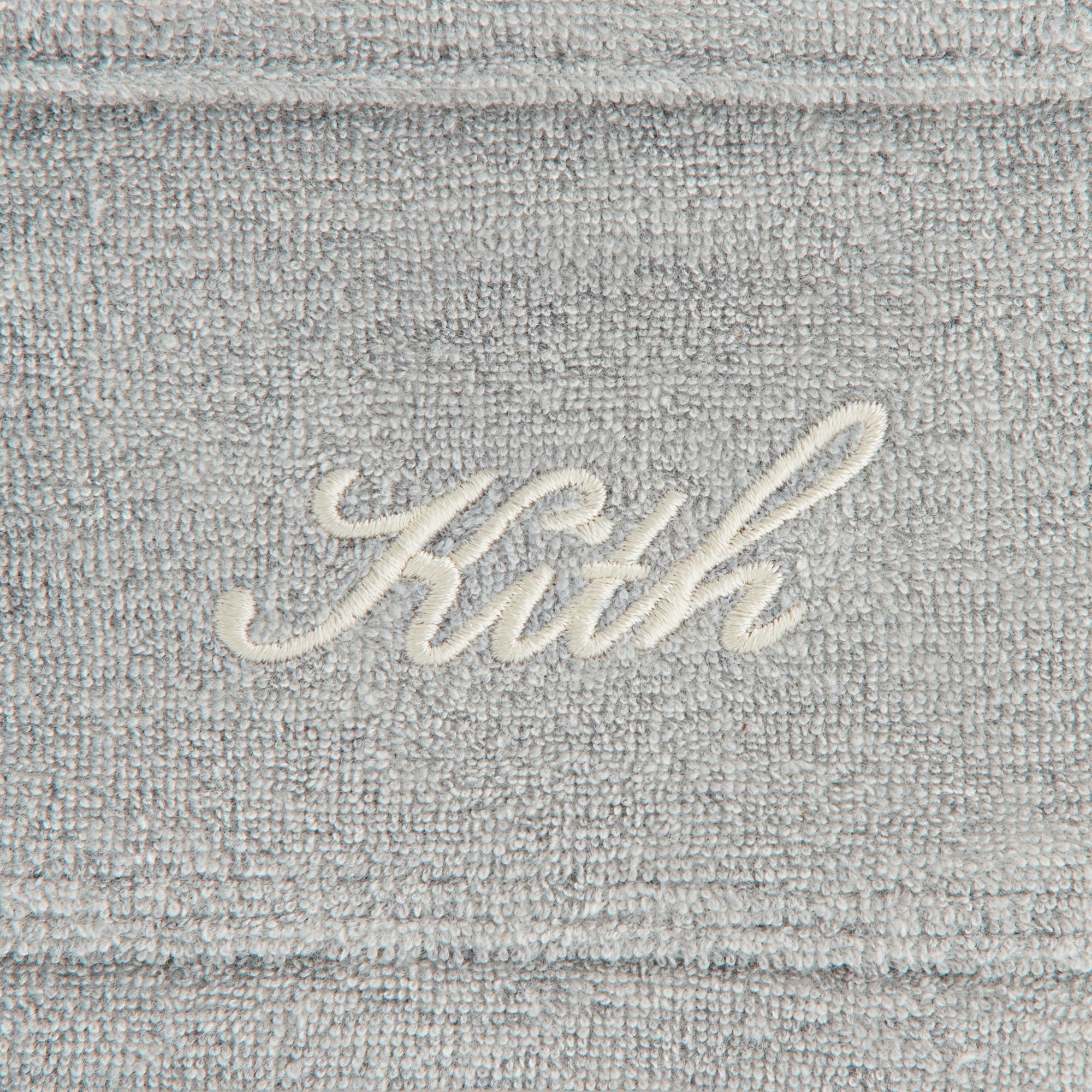 Kith Women Elle II U-Neck Towel Terry Bra - Medium Heather Grey | Kith Medium Heather Grey