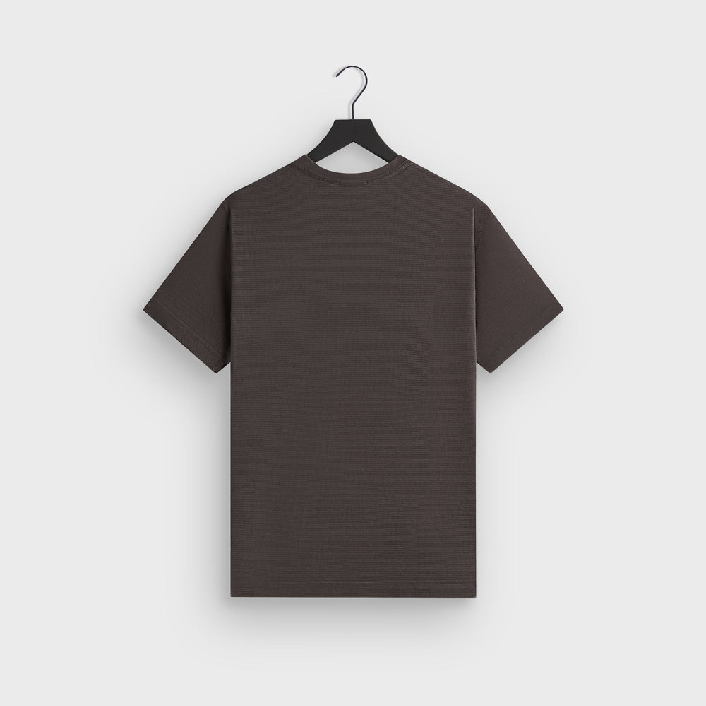 Kith Pointelle Mesh Short Sleeve Heathrow Tee - Cacao | Kith Cacao