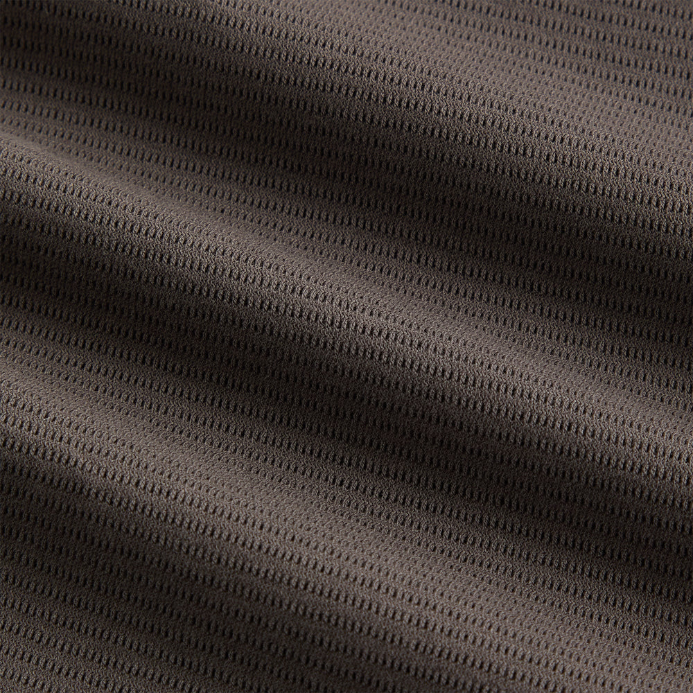 Kith Pointelle Mesh Short Sleeve Heathrow Tee - Cacao | Kith Cacao