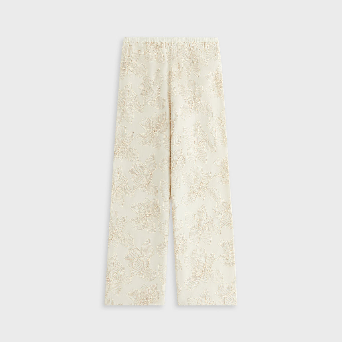 Kith Women Ida II Floral Embroidered Pant - Sandrift | Kith Sandrift