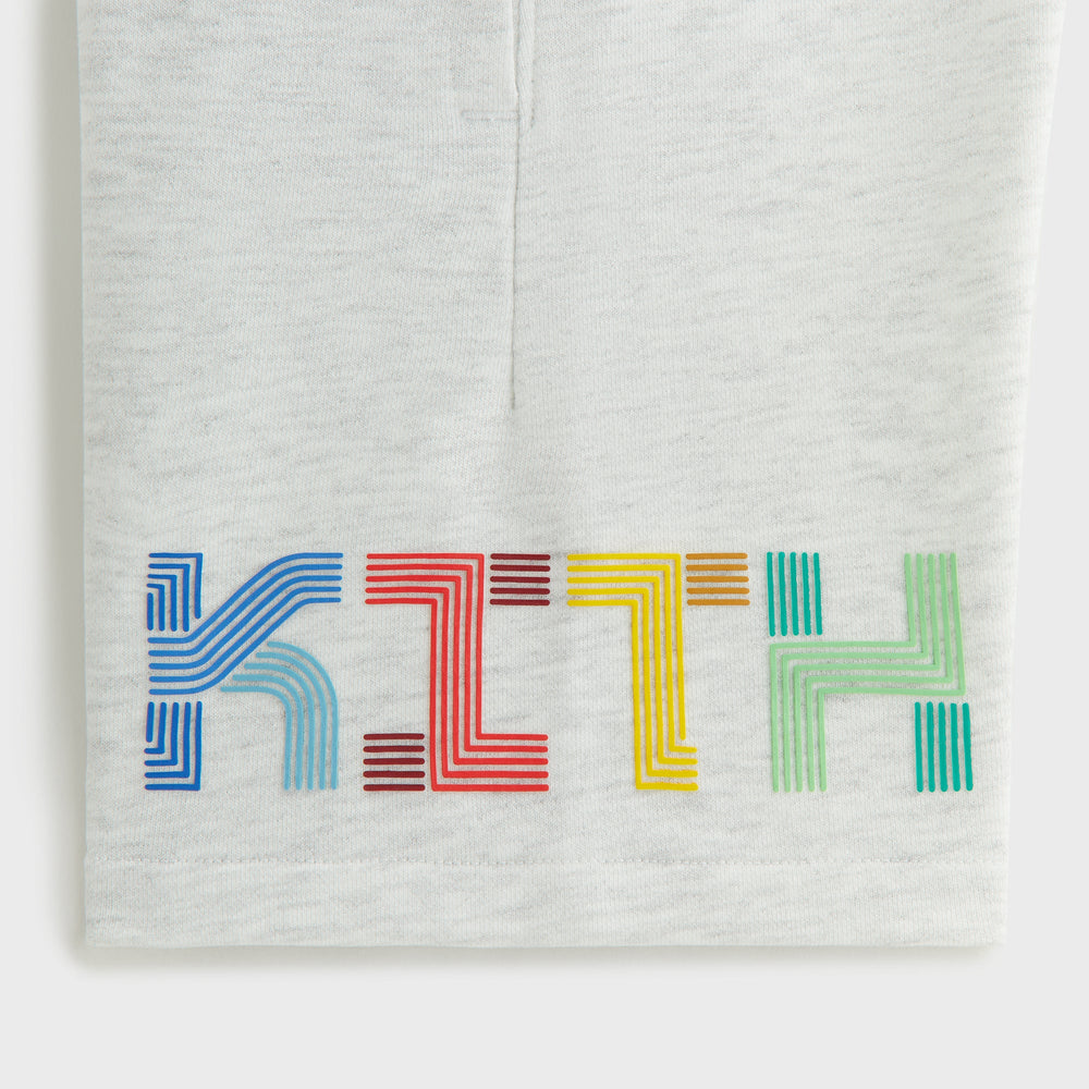 Kith Kids Pathways Nelson Short - Light Heather Grey | Kith Light Heather Grey