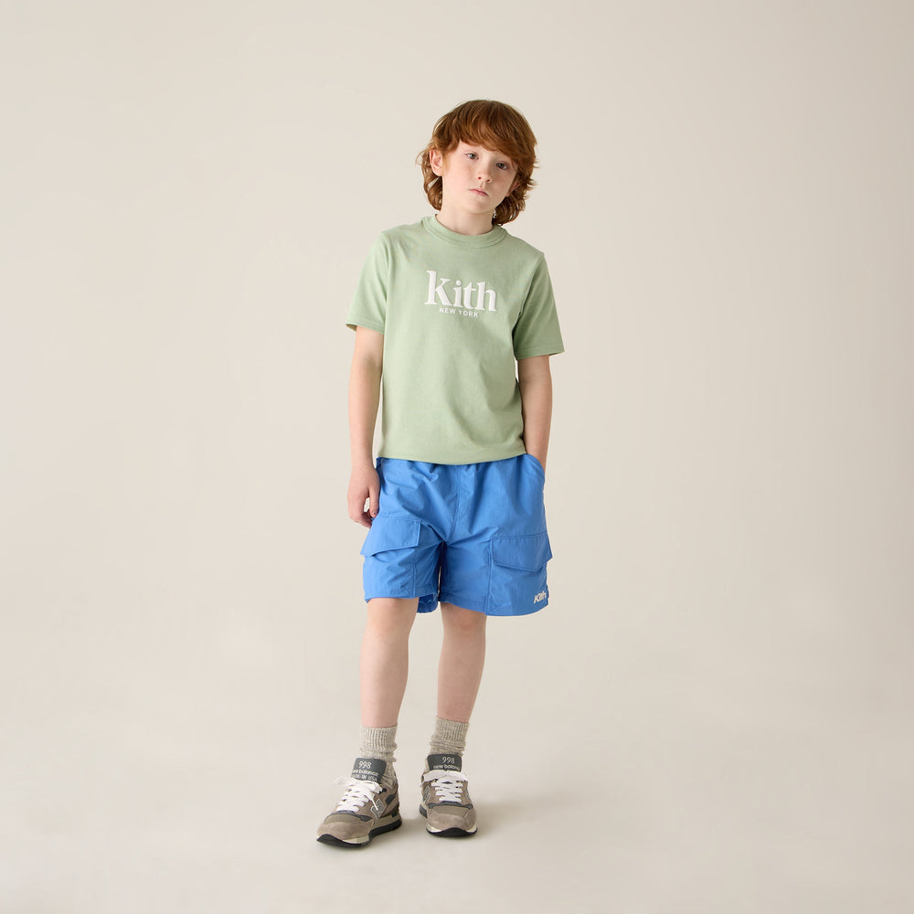 Kith Kids Boreum Short - Marina | Kith Marina