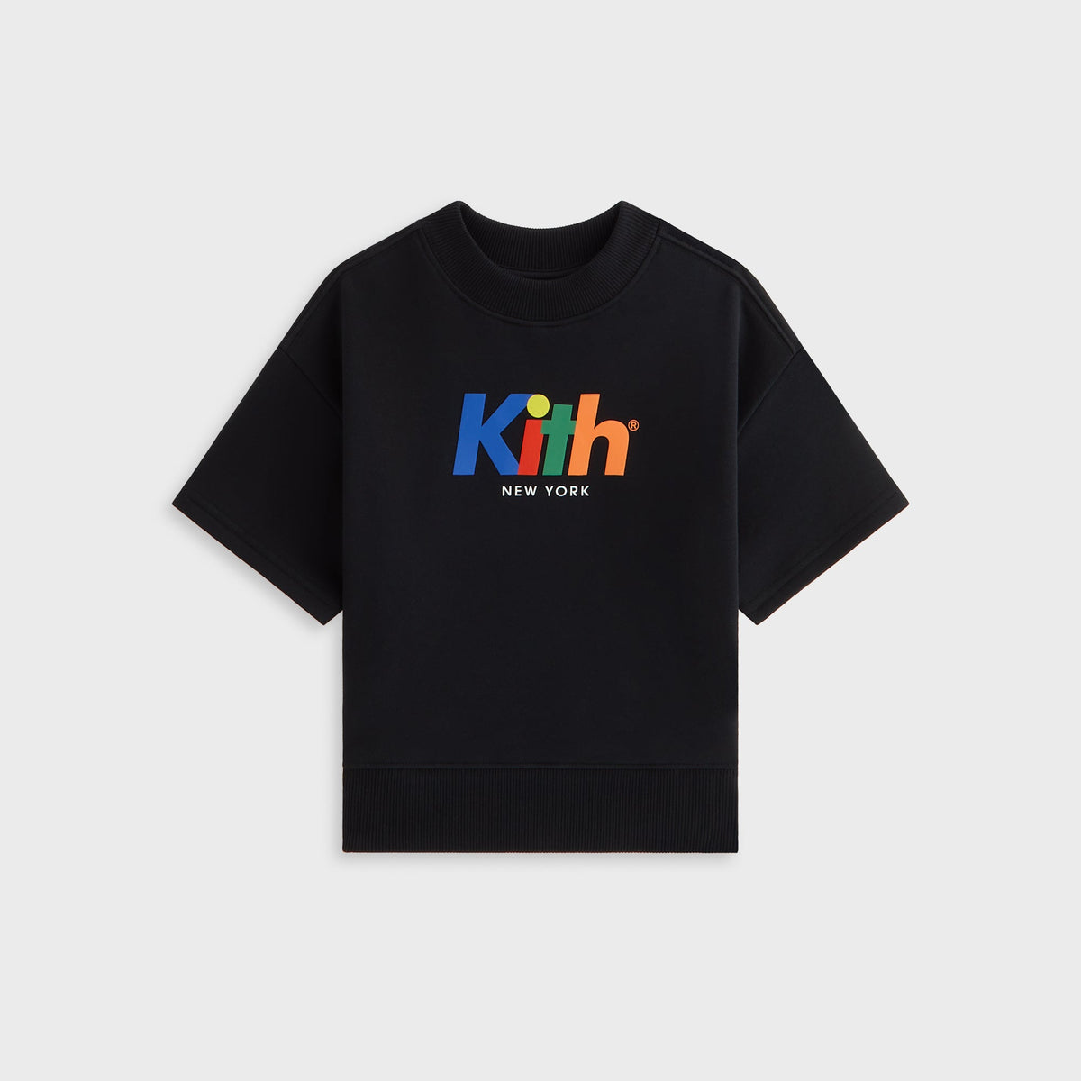 Kith Kids Nelson Short Sleeve Crewneck - Black | Kith Black