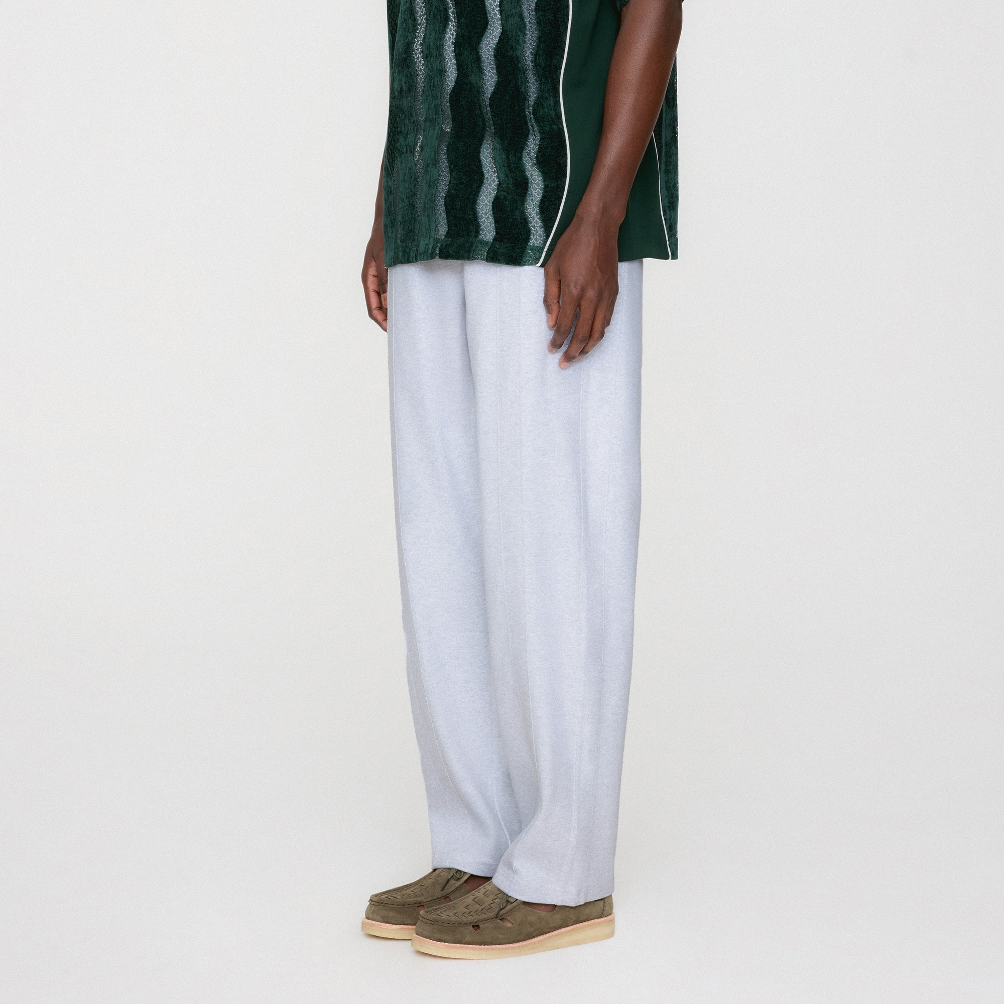 Kith Bryson Panelled Sweatpant - Light Heather Grey | Kith Light Heather Grey