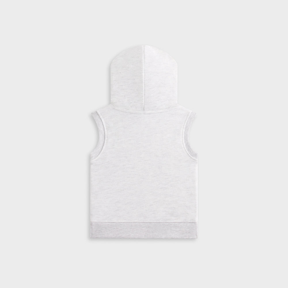 Kith Baby Pathways Sleeveless Hoodie - Light Heather Grey | Kith Light Heather Grey