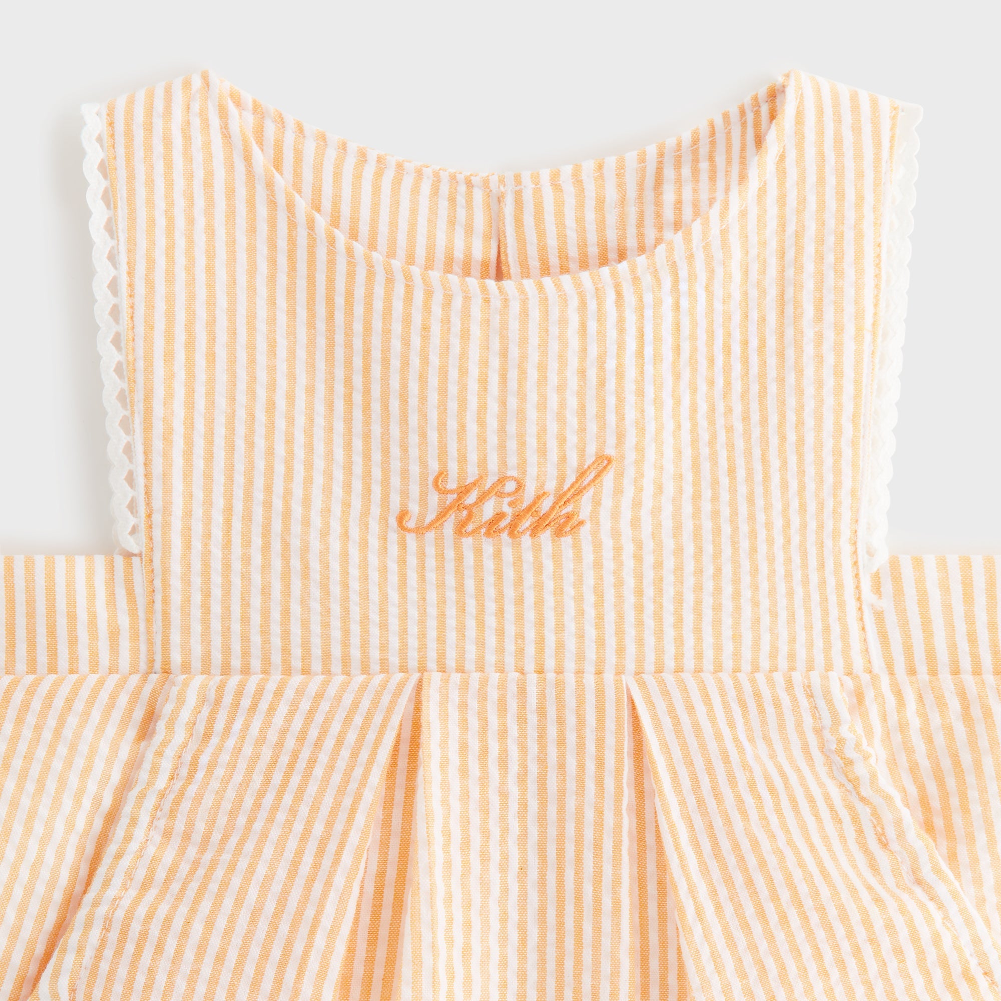 Kith Baby Seersucker Ainsley Dress - Calcite | Kith Calcite