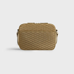 Kith Monogram Suede Camera Crossbody - Grit | Kith Grit