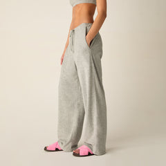 Kith Women Doyers III Towel Terry Pant - Medium Heather Grey | Kith Medium Heather Grey