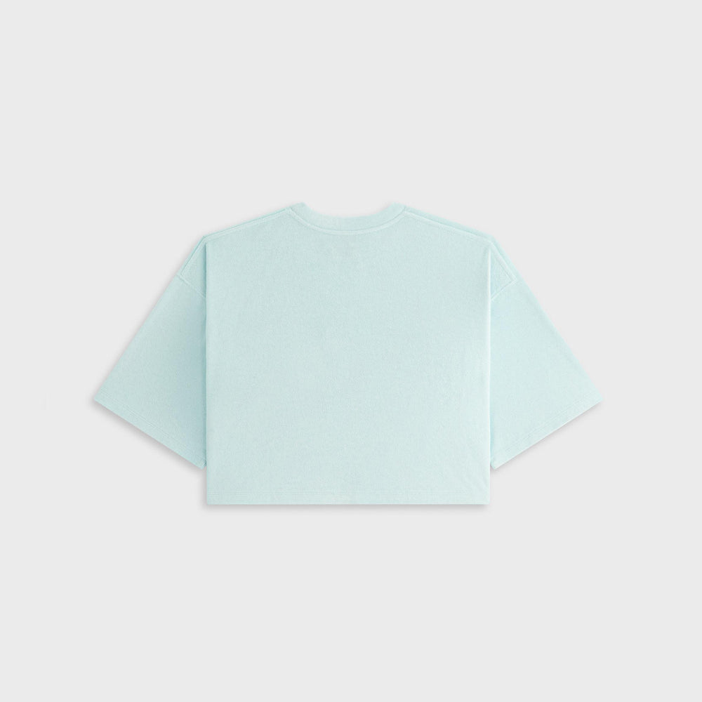 Kith Women Min Towel Terry Cropped Tee - Helium | Kith Helium
