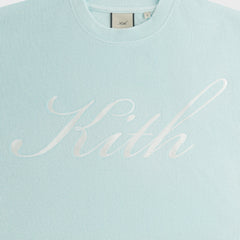 Kith Women Min Towel Terry Cropped Tee - Helium | Kith Helium