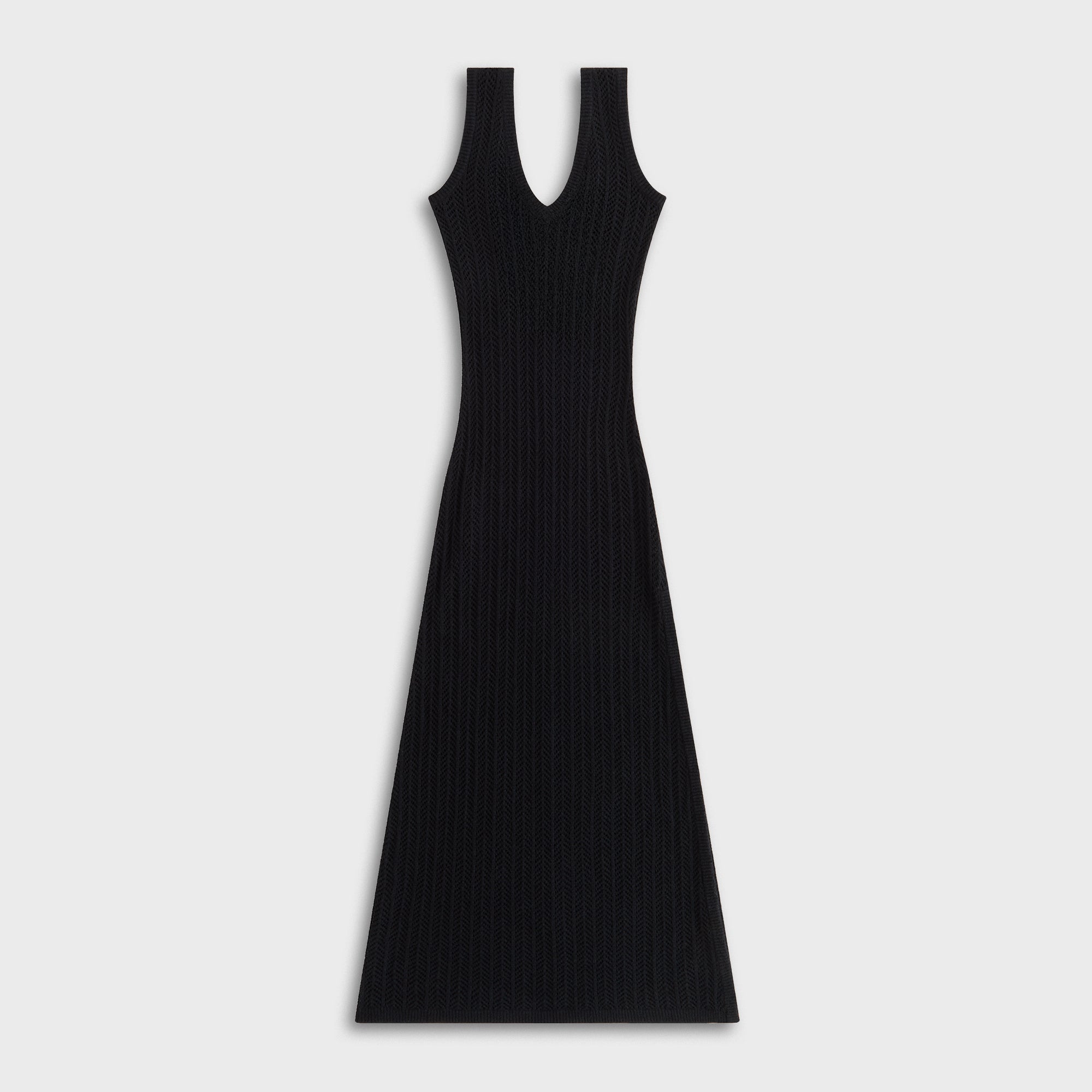 Kith Women Monroe Deep V-Neck Dress - Black | Kith Black