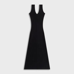 Kith Women Monroe Deep V-Neck Dress - Black | Kith Black