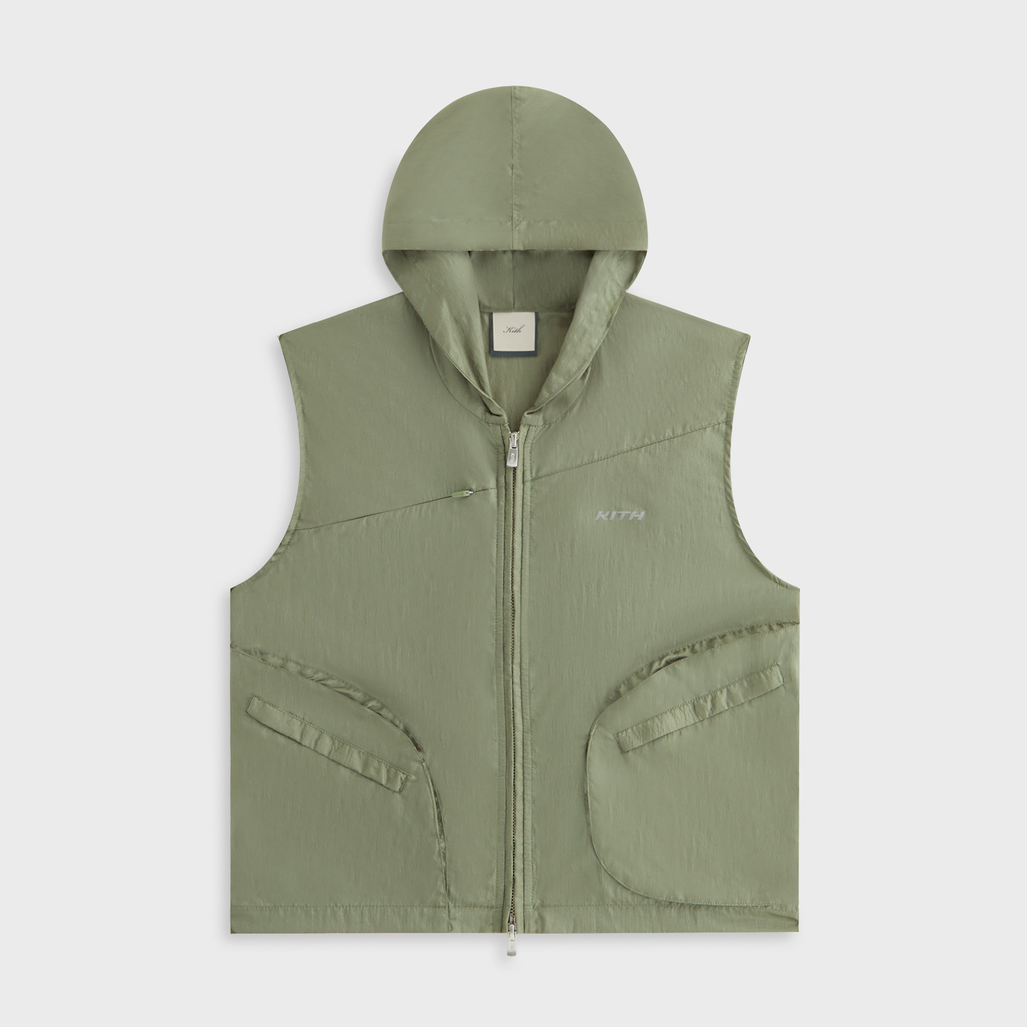 Kith Women Verena Sporty Hoodie Vest - Bay Breeze | Kith Bay Breeze