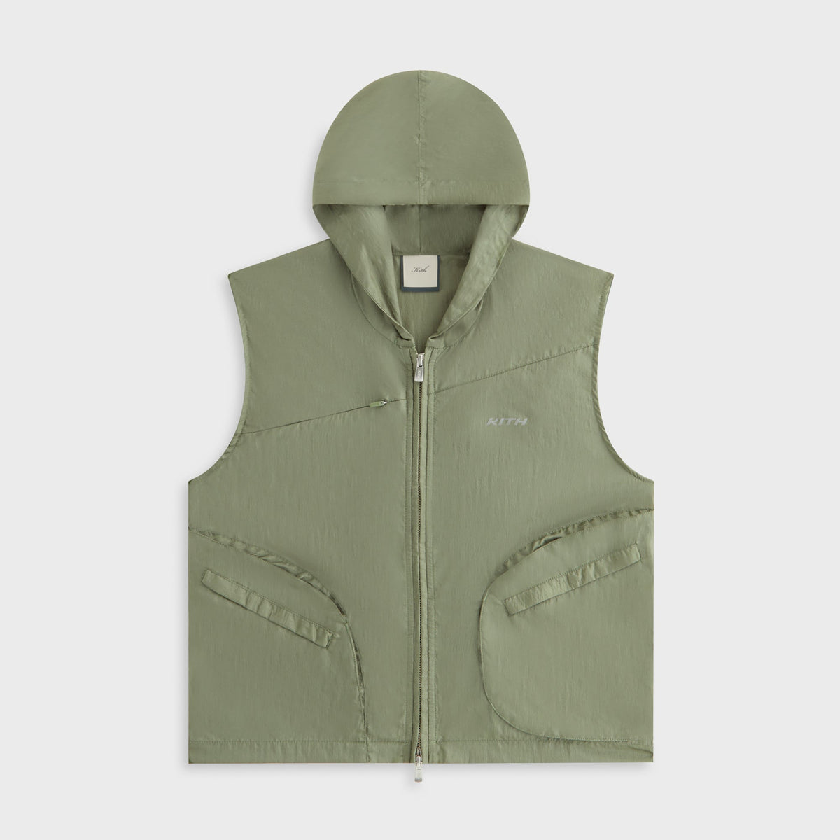 Kith Women Verena Sporty Hoodie Vest - Bay Breeze | Kith Bay Breeze