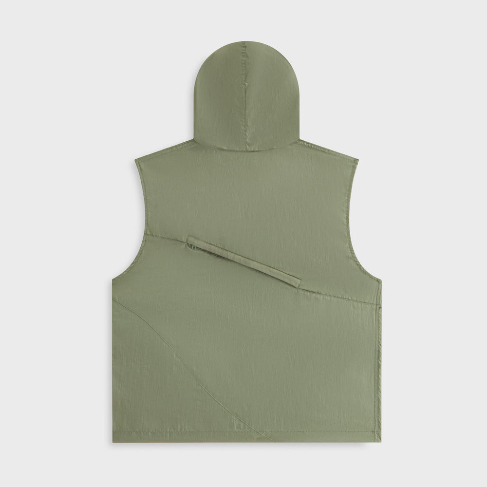 Kith Women Verena Sporty Hoodie Vest - Bay Breeze | Kith Bay Breeze