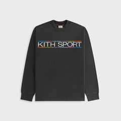 Kith Women Oversized Sonoma Multi Sport Long Sleeve - Black | Kith Black