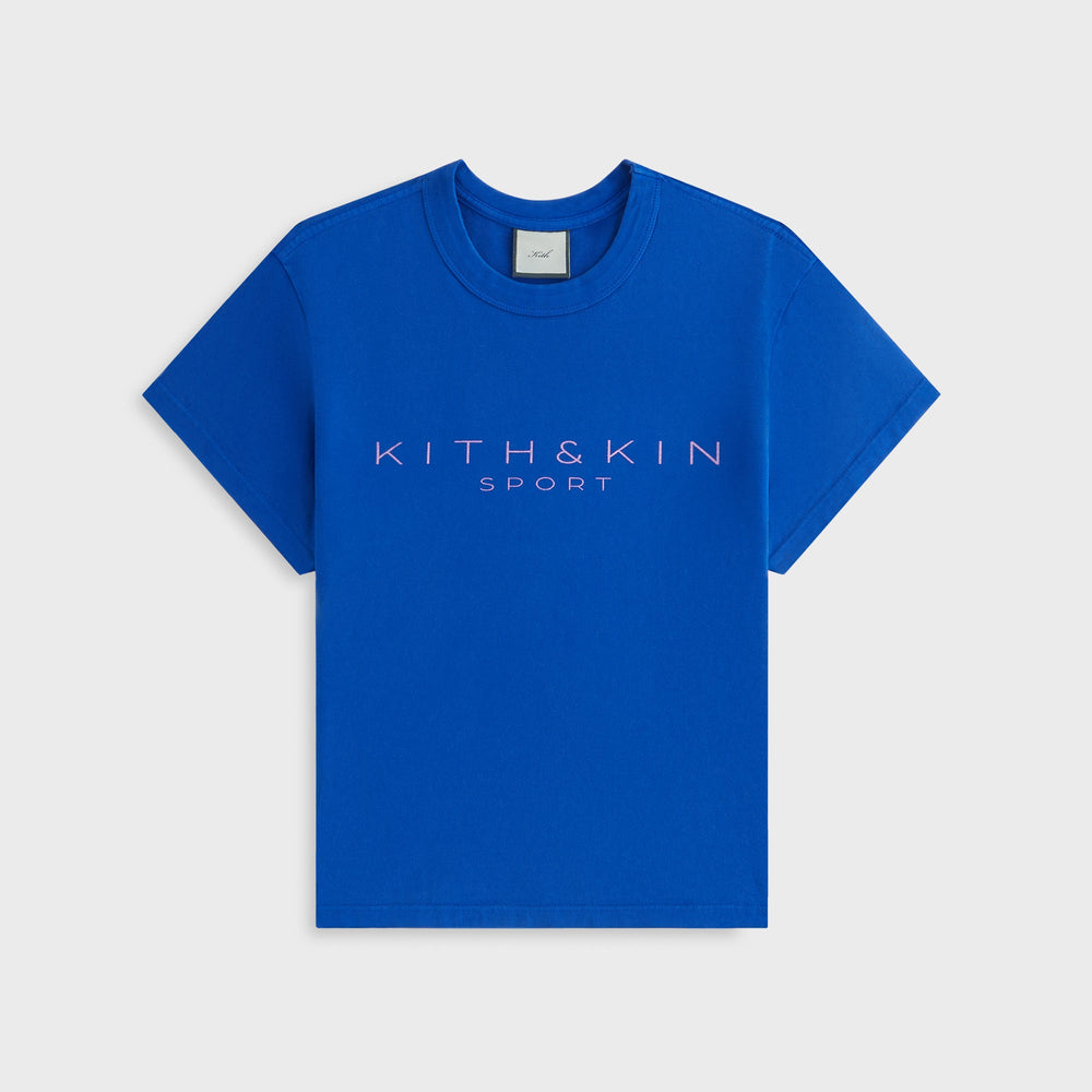Kith Women Mulberry Vintage Kith & Kin Sport Tee - Cyclone | Kith Cyclone