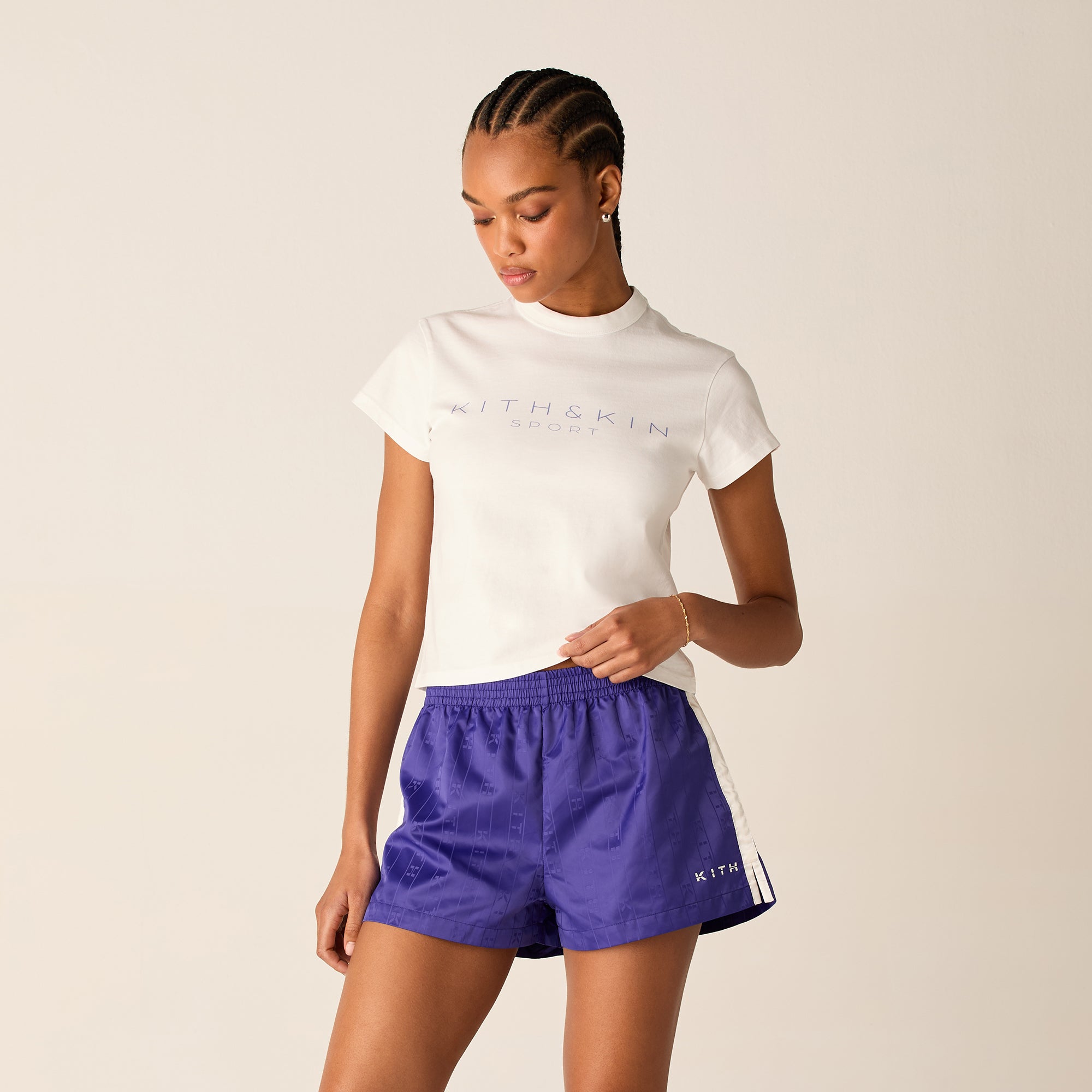 Kith Women Mulberry Vintage Kith & Kin Sport Tee - White | Kith White