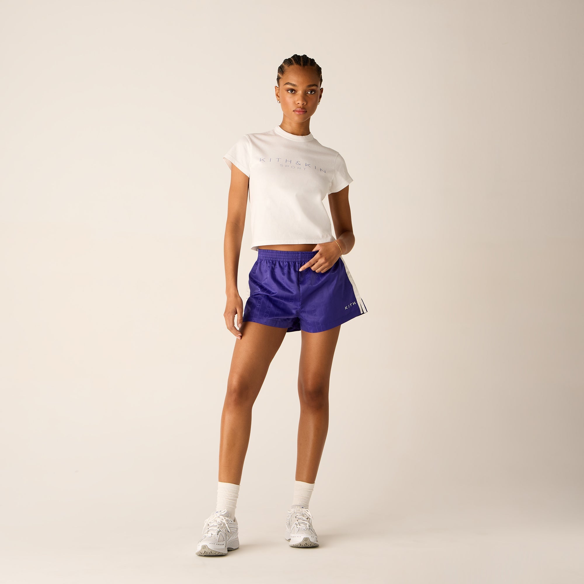 Kith Women Mulberry Vintage Kith & Kin Sport Tee - White | Kith White