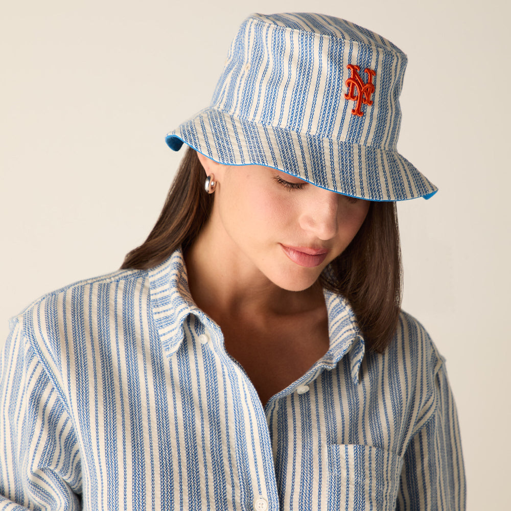 Kith Women & '47 for the New York Mets Bucket Hat - Royal | Kith Royal