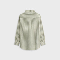 Kith Women Ora II Dobby Stripe Shirt - Turf | Kith Turf