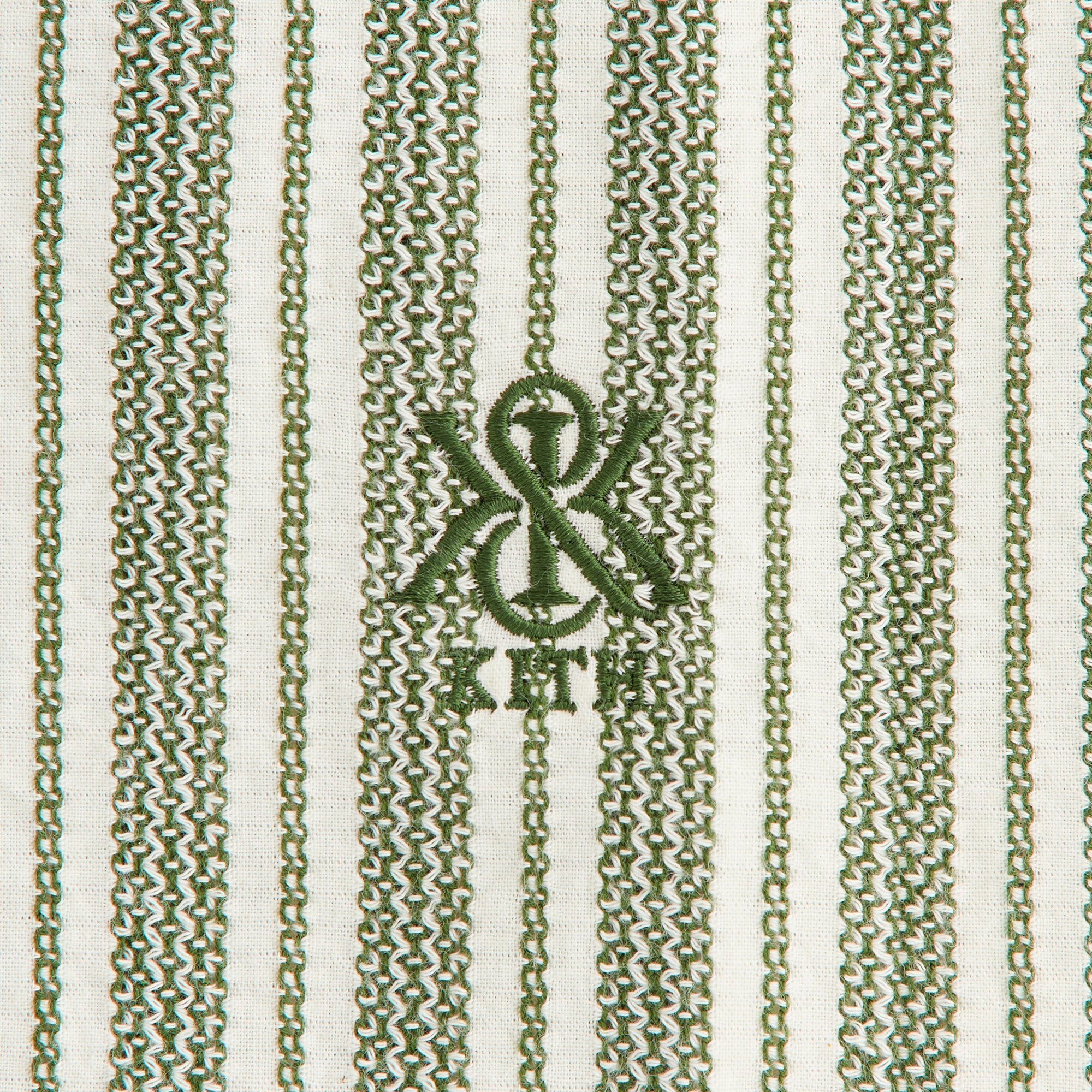 Kith Women Ora II Dobby Stripe Shirt - Turf | Kith Turf