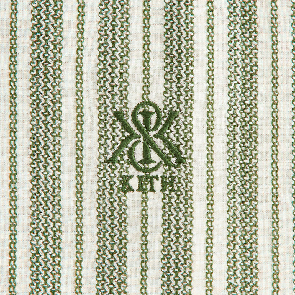 Kith Women Ora II Dobby Stripe Shirt - Turf | Kith Turf