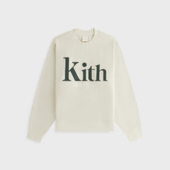 Kith Women Asher New York Crewneck - Veil | Kith Veil