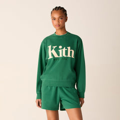Kith Women Asher New York Crewneck - Newt | Kith Newt