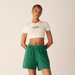 Kith Women Misha Super Crop Tee - Silk | Kith Silk